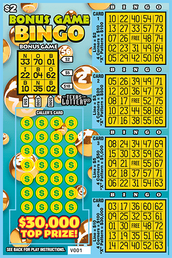 Bonus Game Bingo