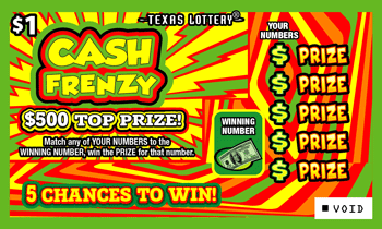 Cash Frenzy front