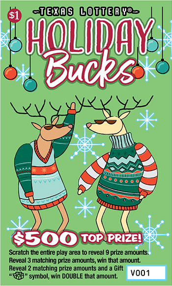 Holiday Bucks front