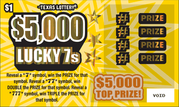 $5,000 Lucky 7s