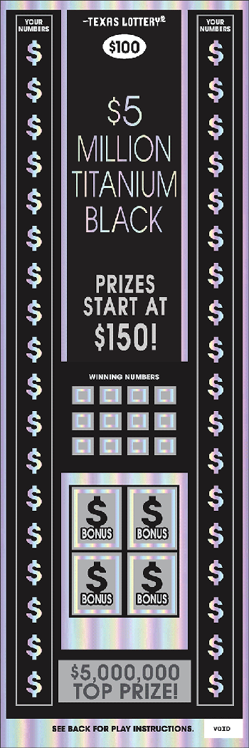 $5 Million Titanium Black