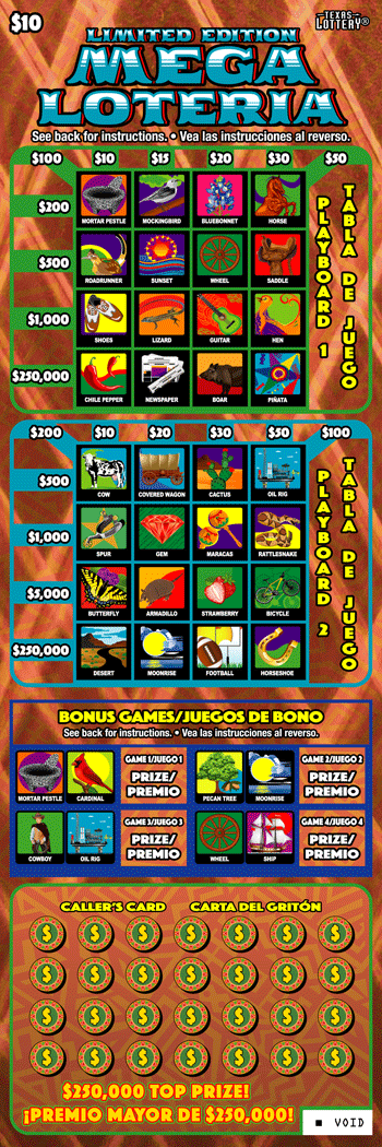 Limited Edition Mega Loteria