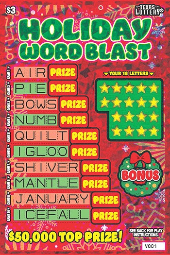 Holiday Word Blast