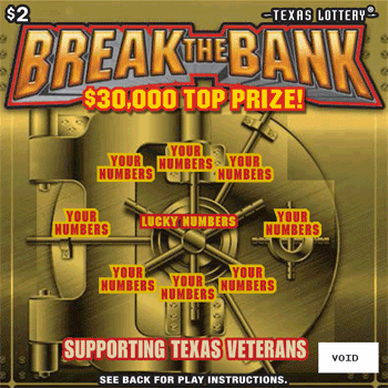 Break the Bank front