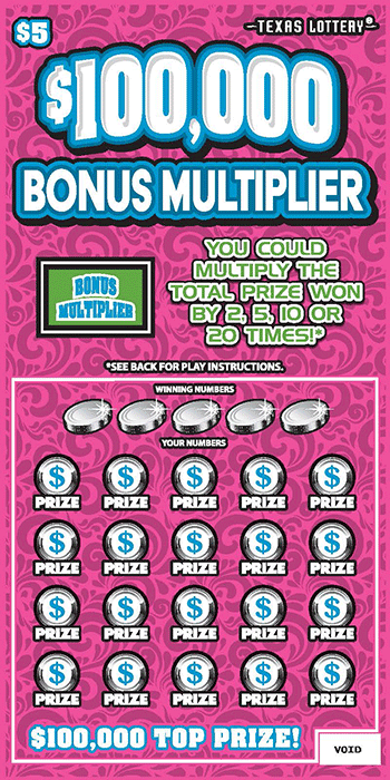 $100,000 Bonus Mulltiplier front