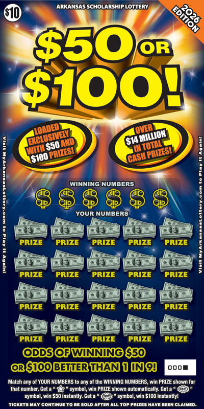$50 or $100! 2026 Ed.