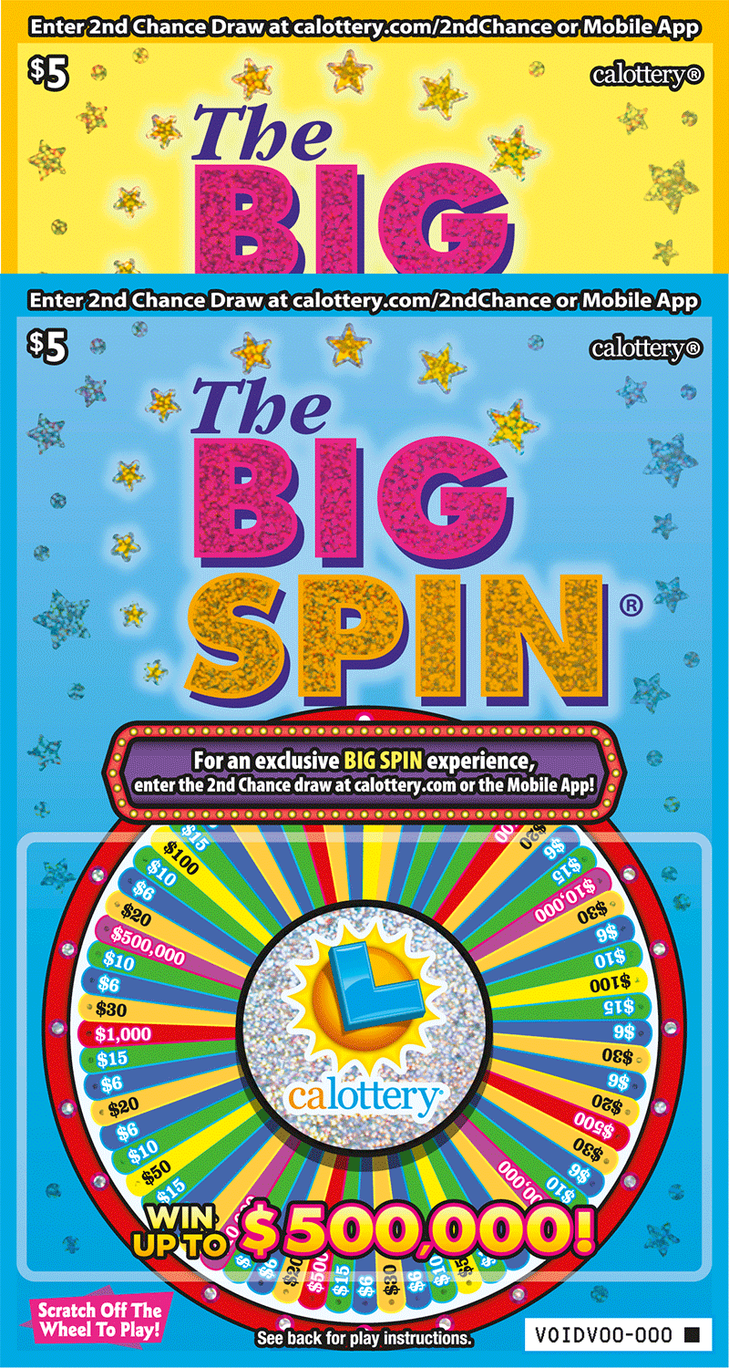 The Big Spin front