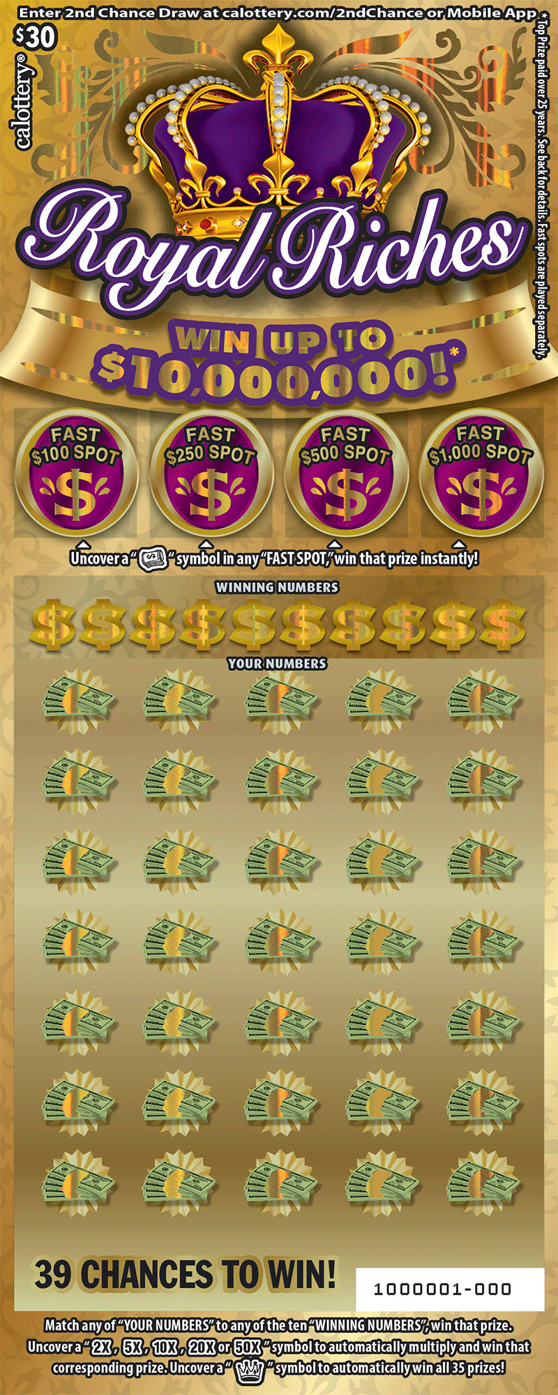 Royal Riches front