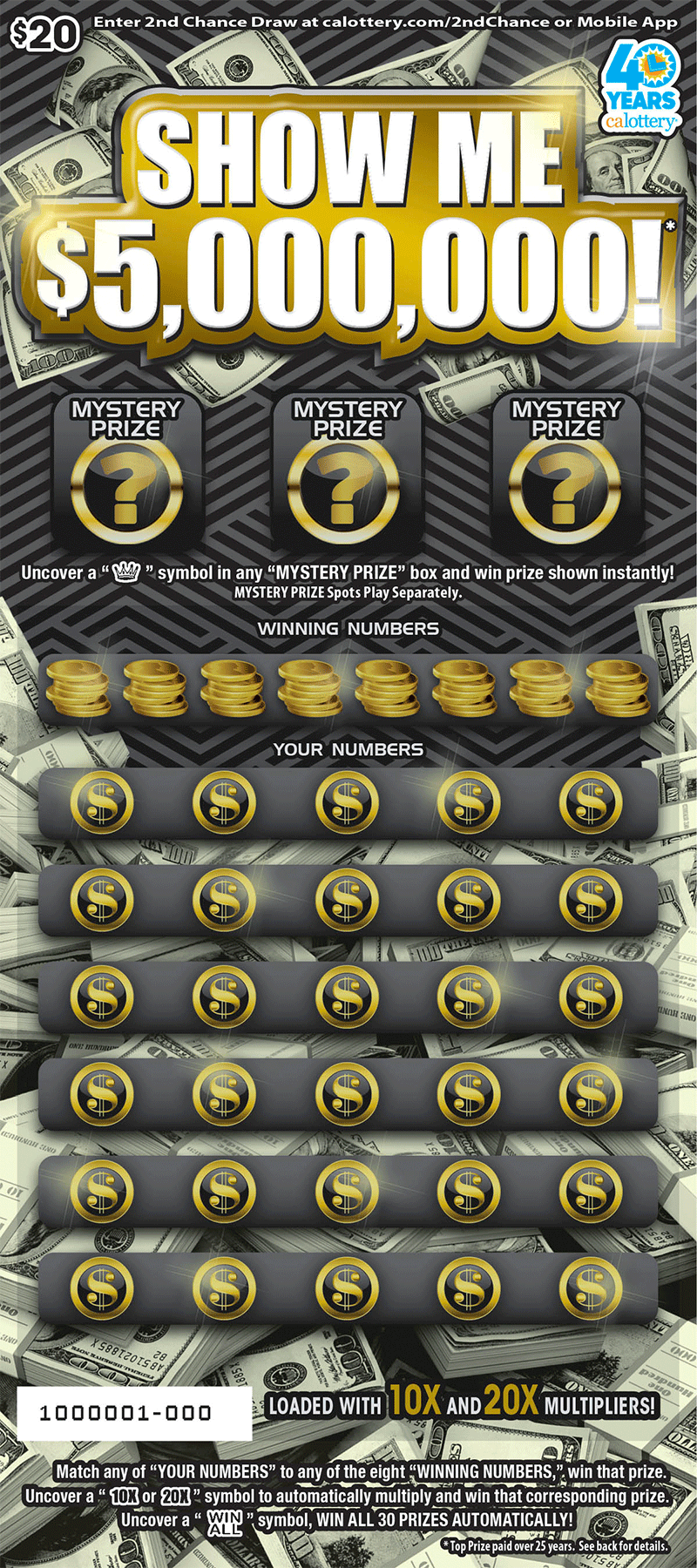 Show Me $5,000,000!