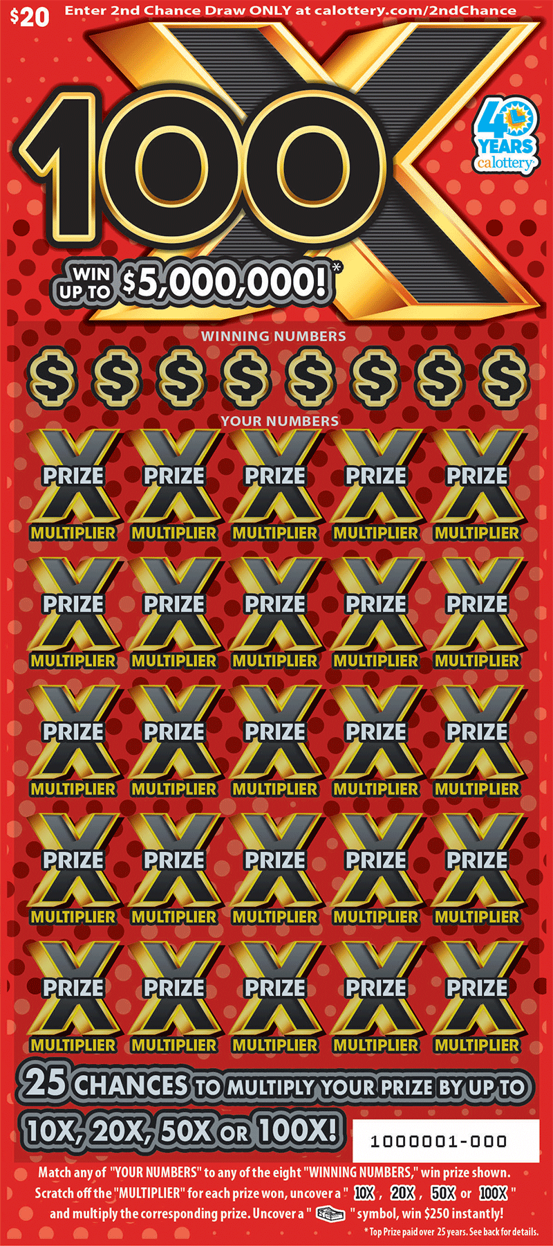 100X front