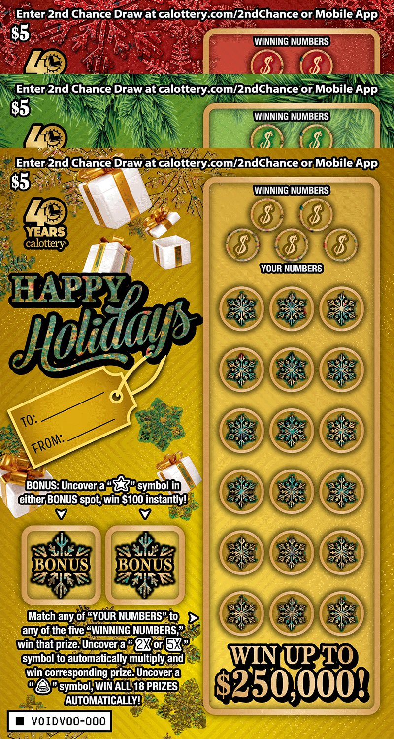 Happy Holidays front