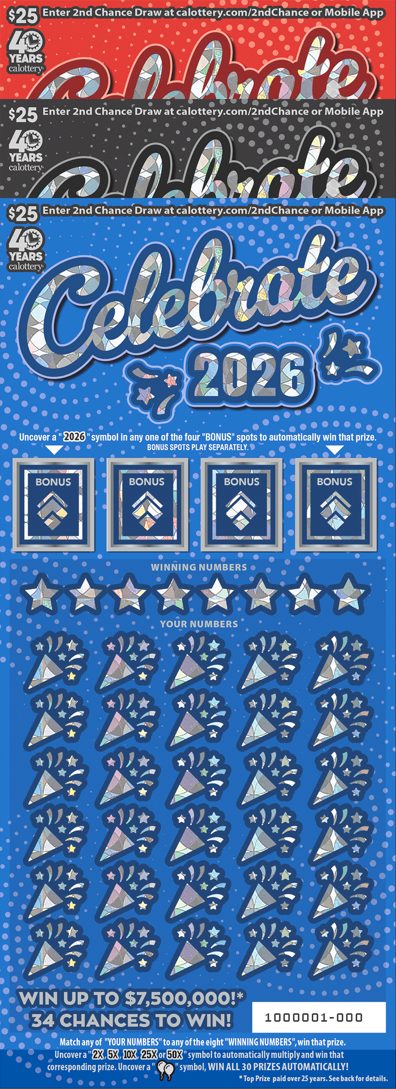 Celebrate 2026 front