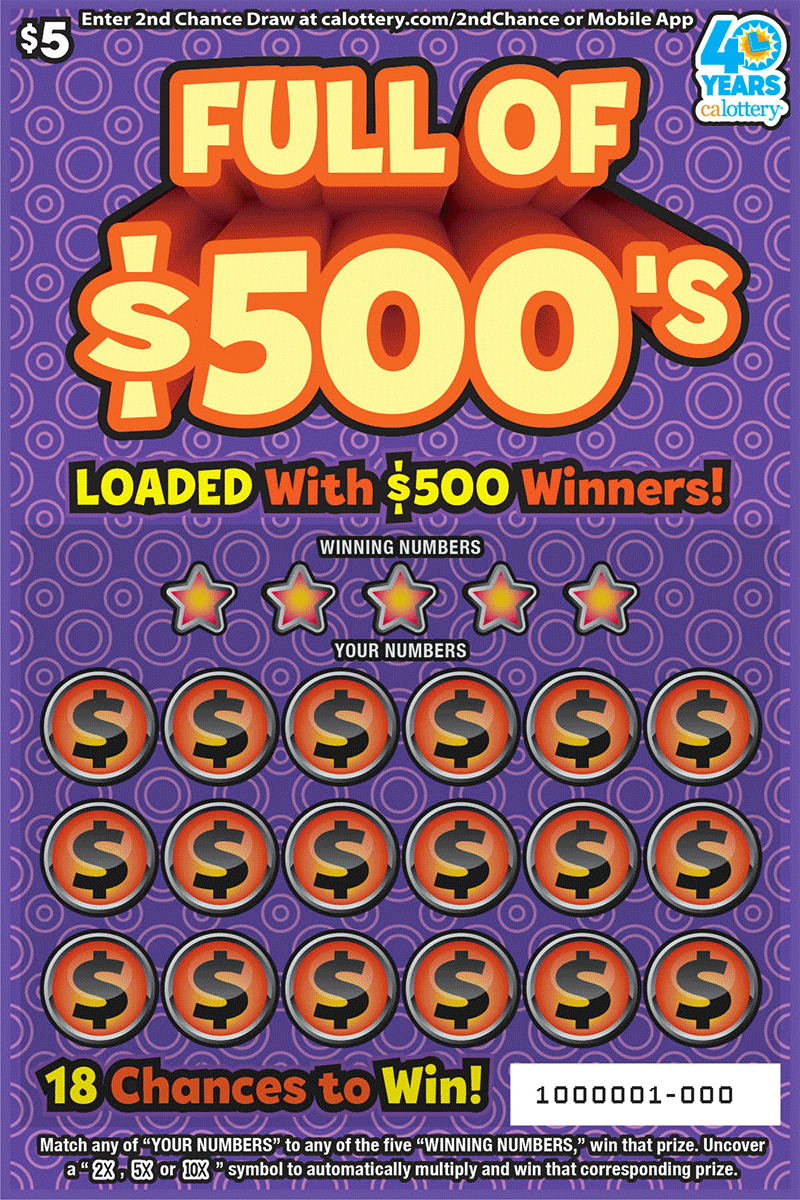 Full of 500's front