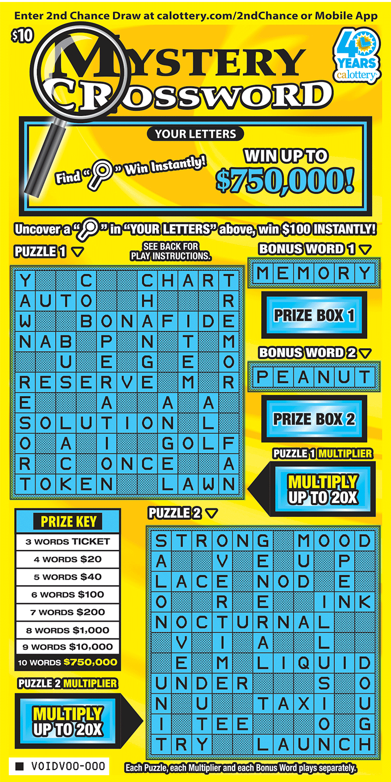 Mystery Crossword