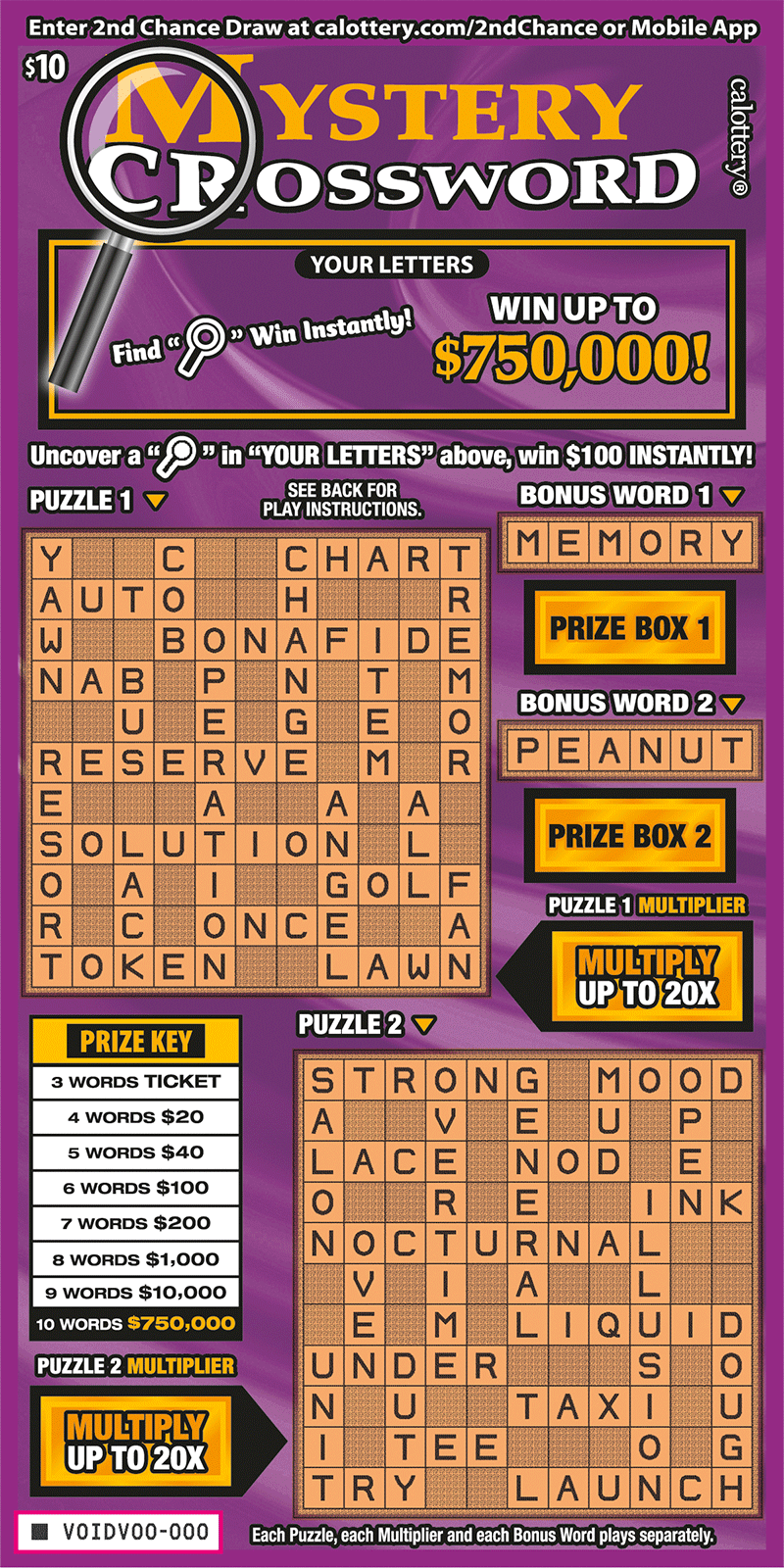 Mystery Crossword