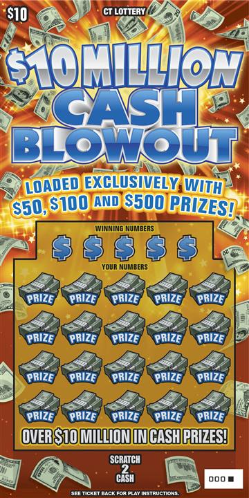 $10 MILLION CASH BLOWOUT front