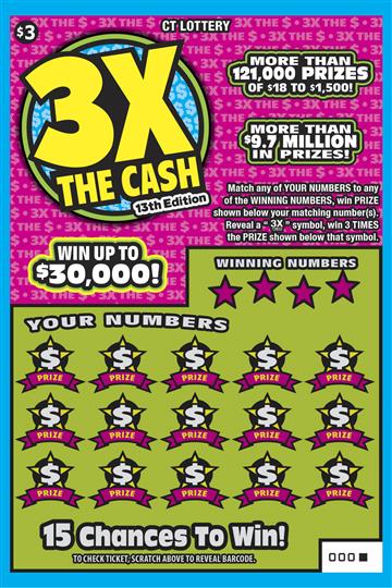 3X THE CASH 13TH EDITION