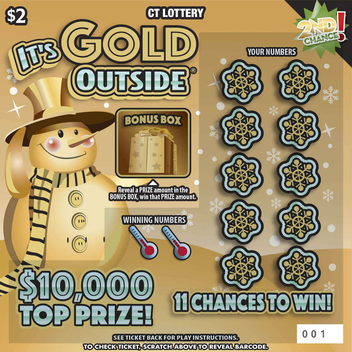 ITS GOLD OUTSIDE