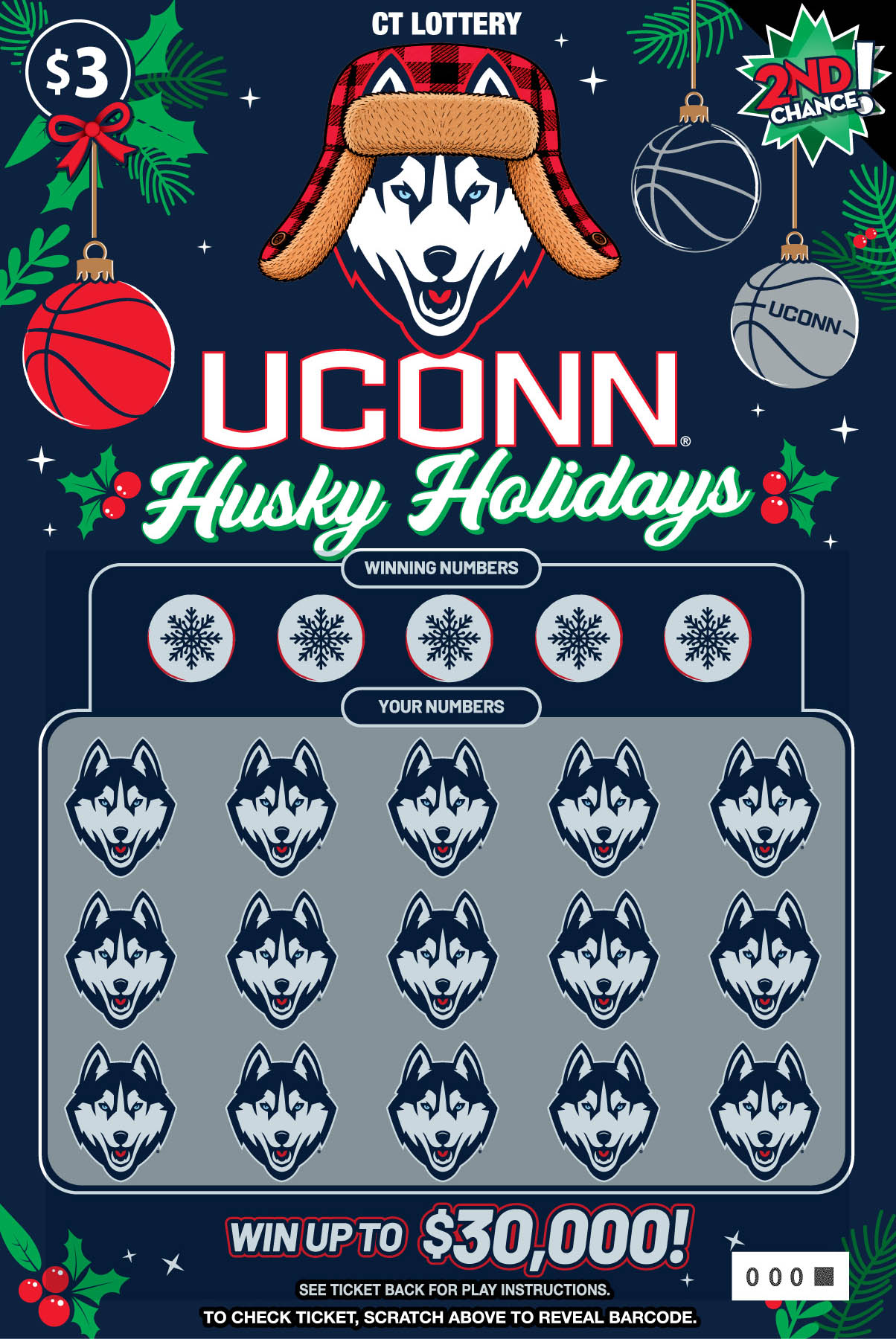 UCONN HUSKY HOLIDAYS