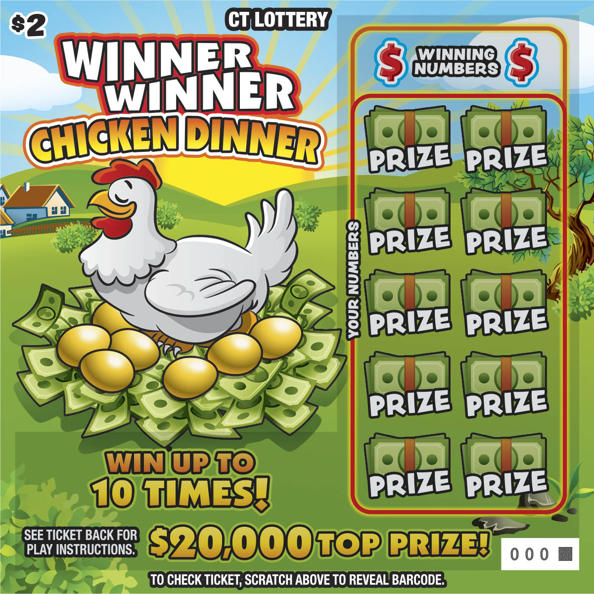 WINNER WINNER CHICKEN DINNER front