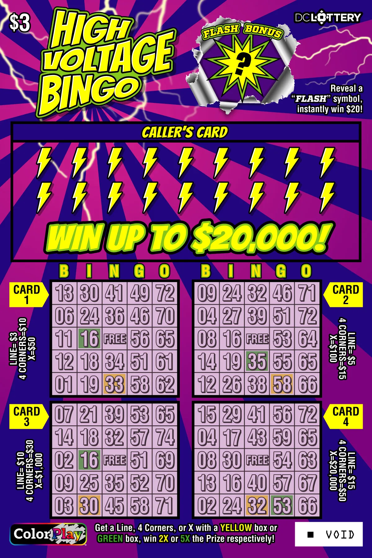 High Voltage Bingo