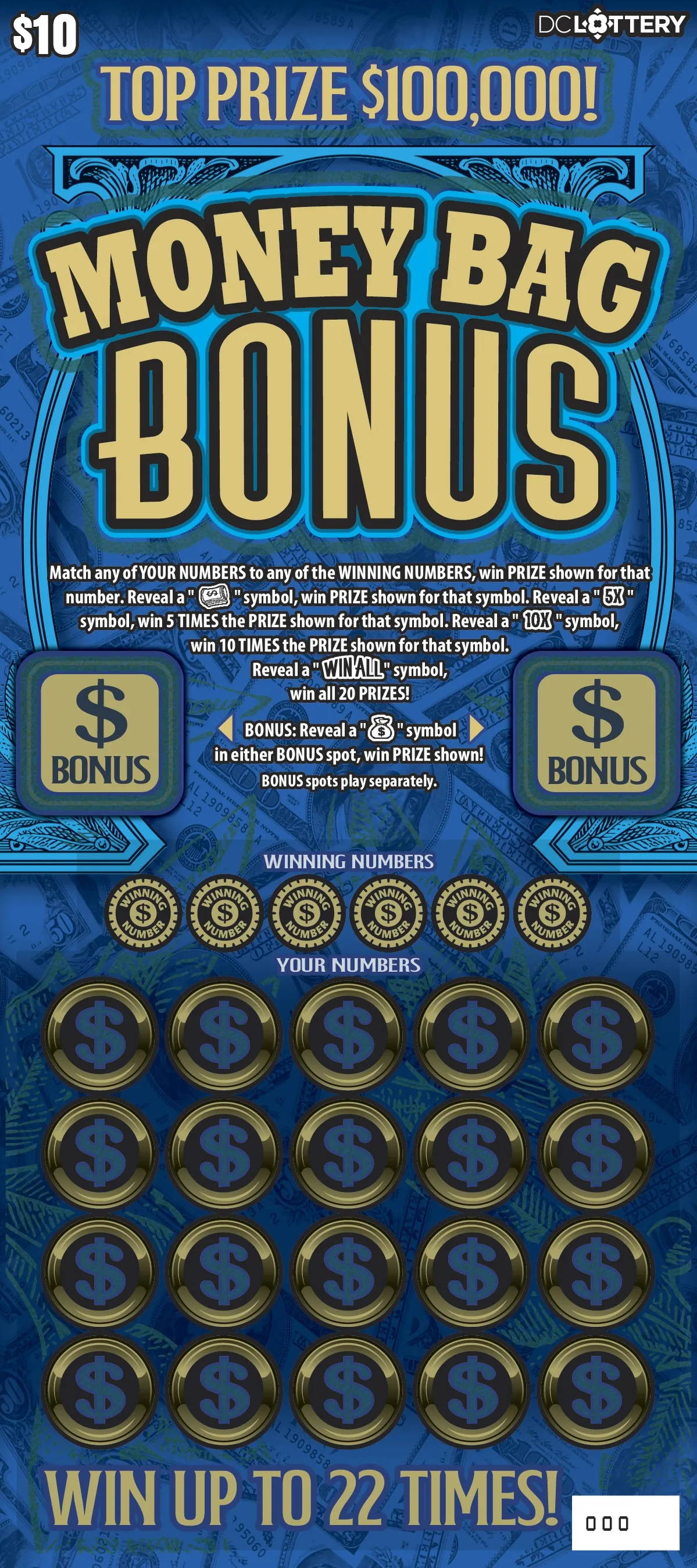 Money Bag Bonus