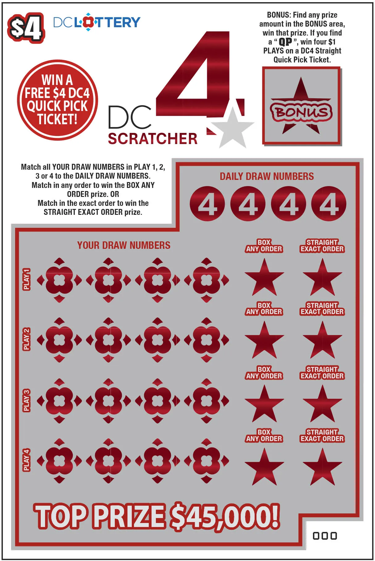 DC 4 Scratcher