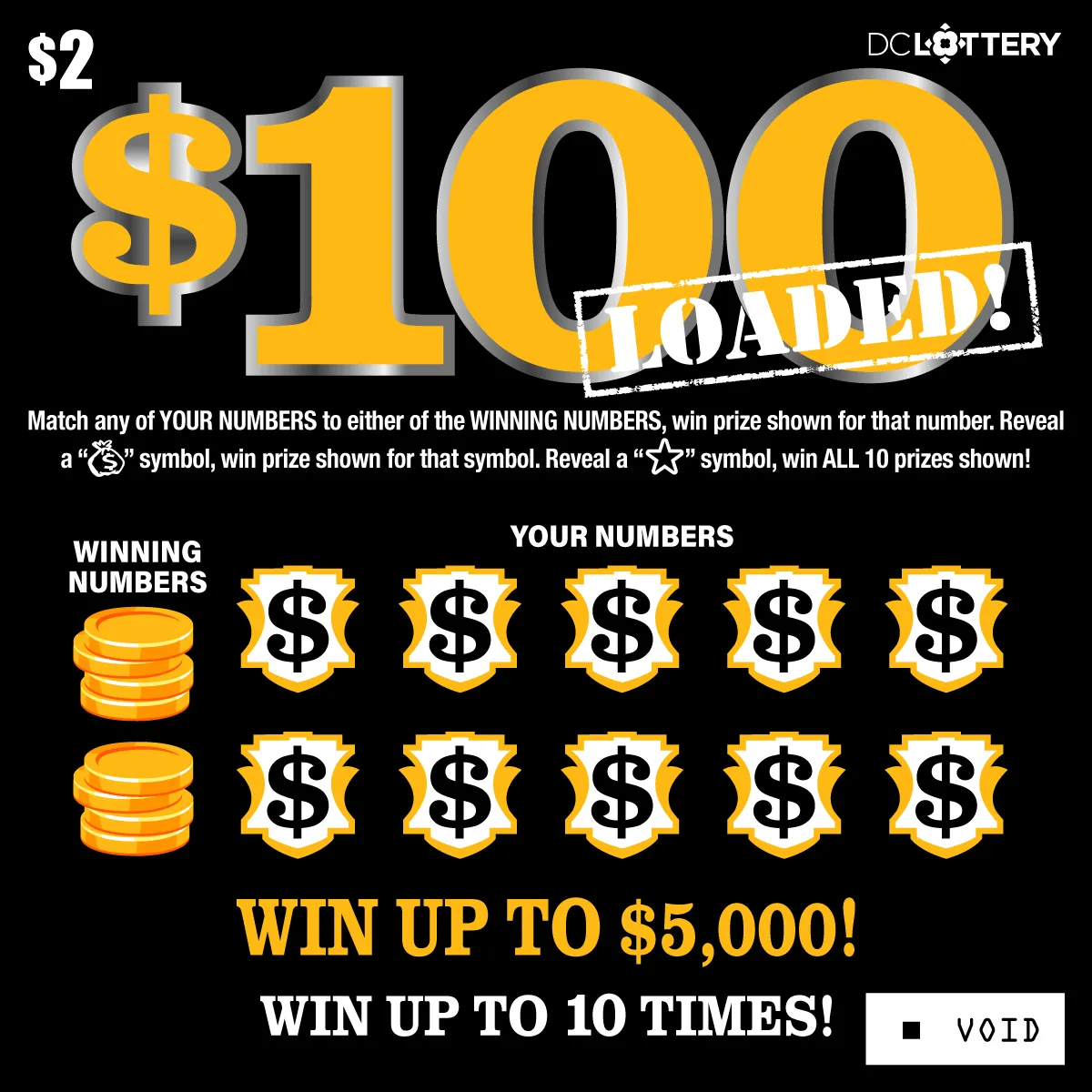 $100 Loaded!