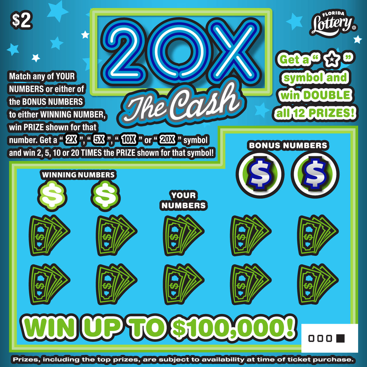 20X THE CASH