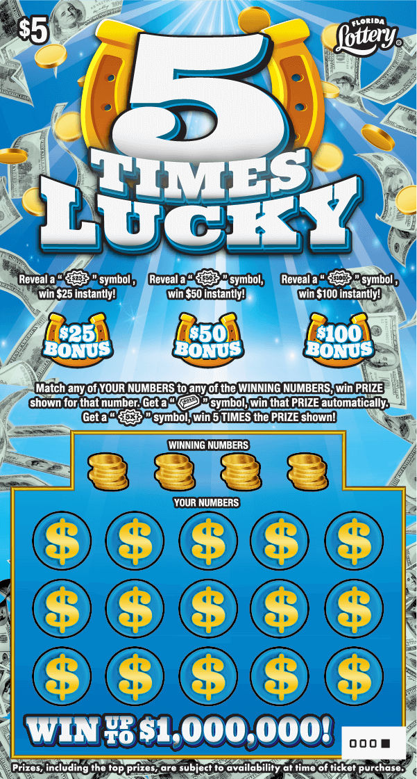 5 TIMES LUCKY