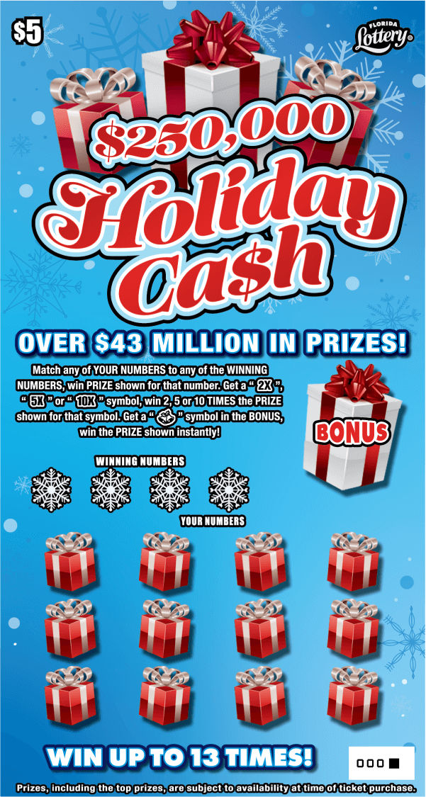 $250,000 HOLIDAY CA$H