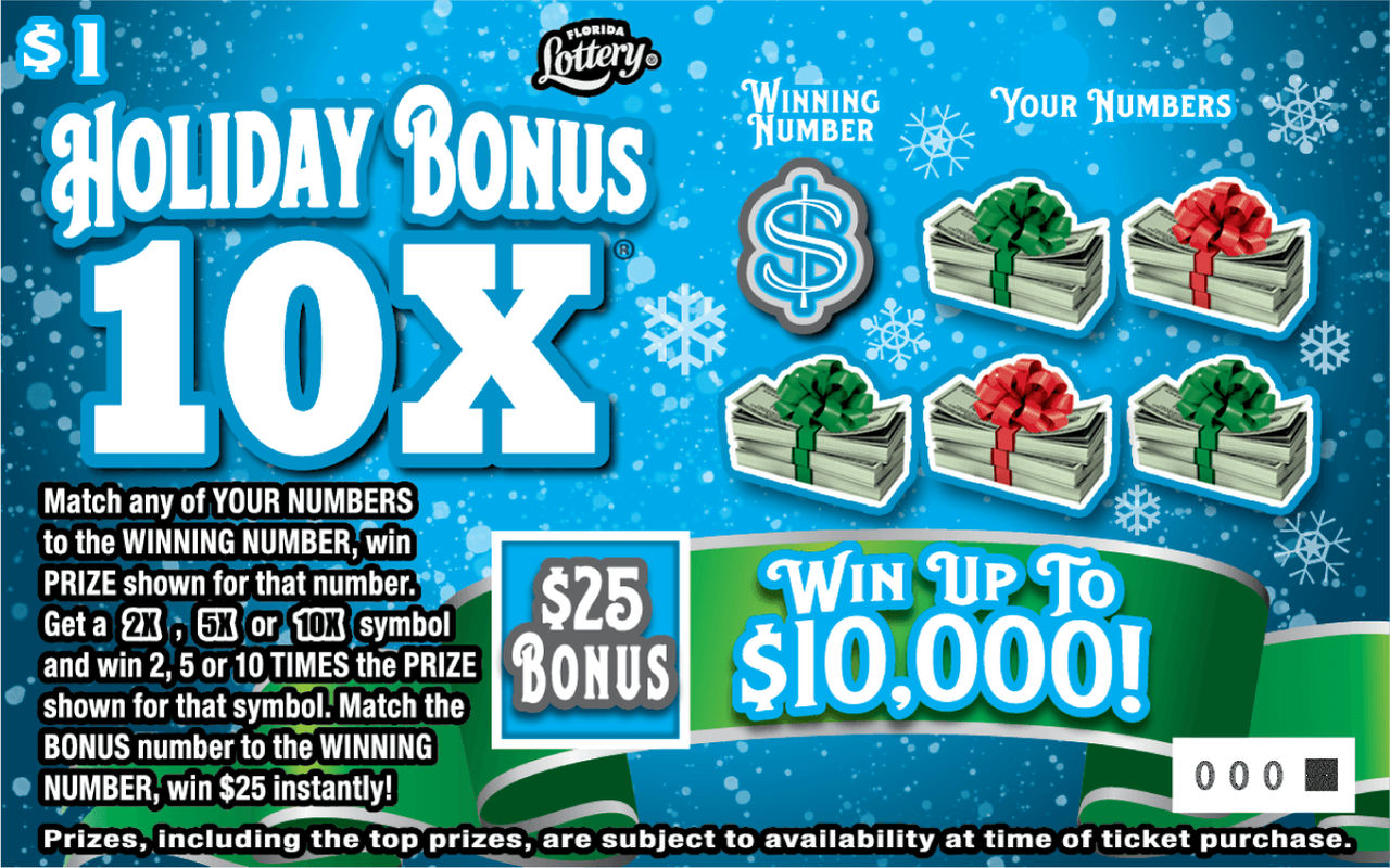 HOLIDAY BONUS 10X