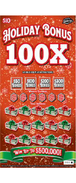 HOLIDAY BONUS 100X