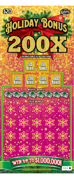 HOLIDAY BONUS 200X