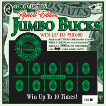 $2 Special Edition JUMBO BUCK front