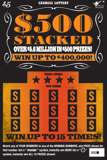 $500 STACKED front