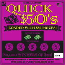 QUICK $50's