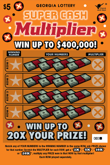 SUPER CASH Multiplier front