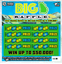 $2 BIG GEORGIA RAFFLE