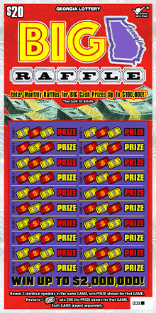 $20 BIG GEORGIA RAFFLE