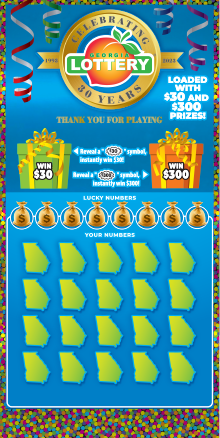 GEORGIA LOTTERY - CELEBRATING