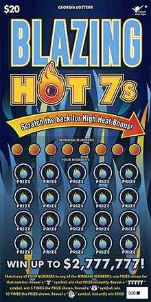 BLAZING HOT 7s front