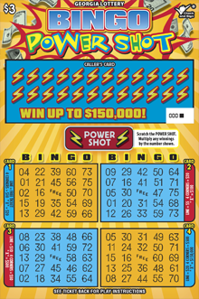 BINGO POWER SHOT front