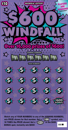 $600 WINDFALL