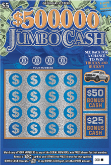 $500,000 JUMBO CASH