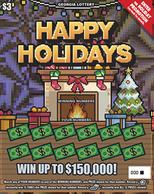 HAPPY HOLIDAYS front