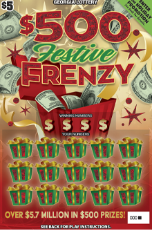 $500 Festive FRENZY
