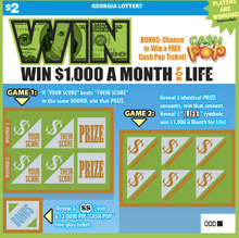 WIN $1,000 A MONTH FOR LIFE