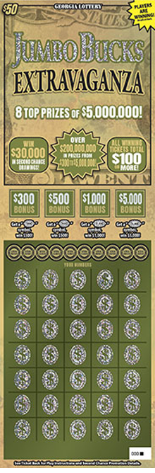 JUMBO BUCKS EXTRAVAGANZA