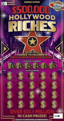 $500,000 HOLLYWOOD RICHES front